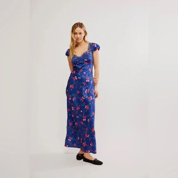 chinese dress ladies Free People Butterfly Babe Midi Dress